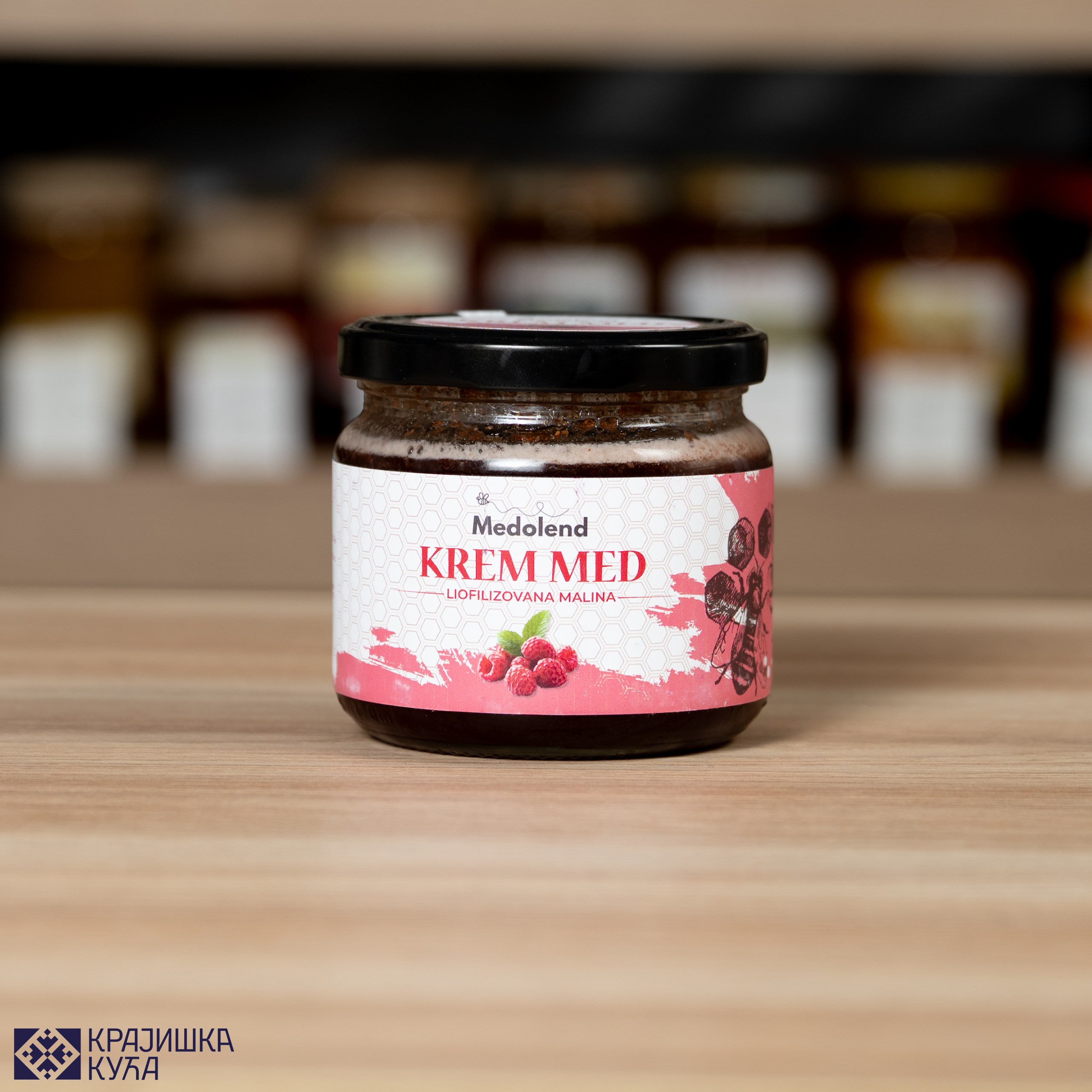 Krem med malina 380g PPG Slavko Ćorić