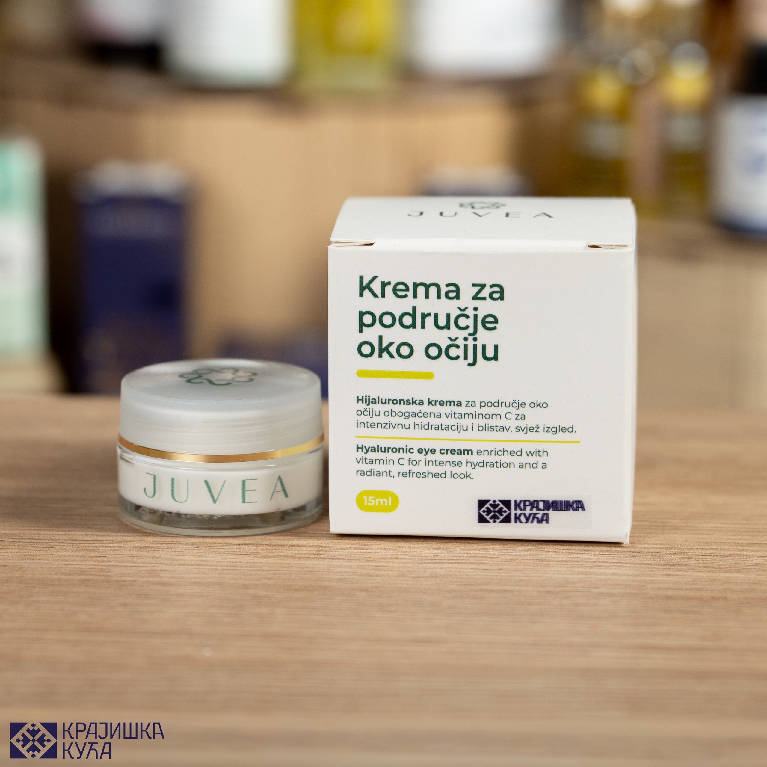Krema za područje oko očiju 15ml Prirodna kozmetika Juvea