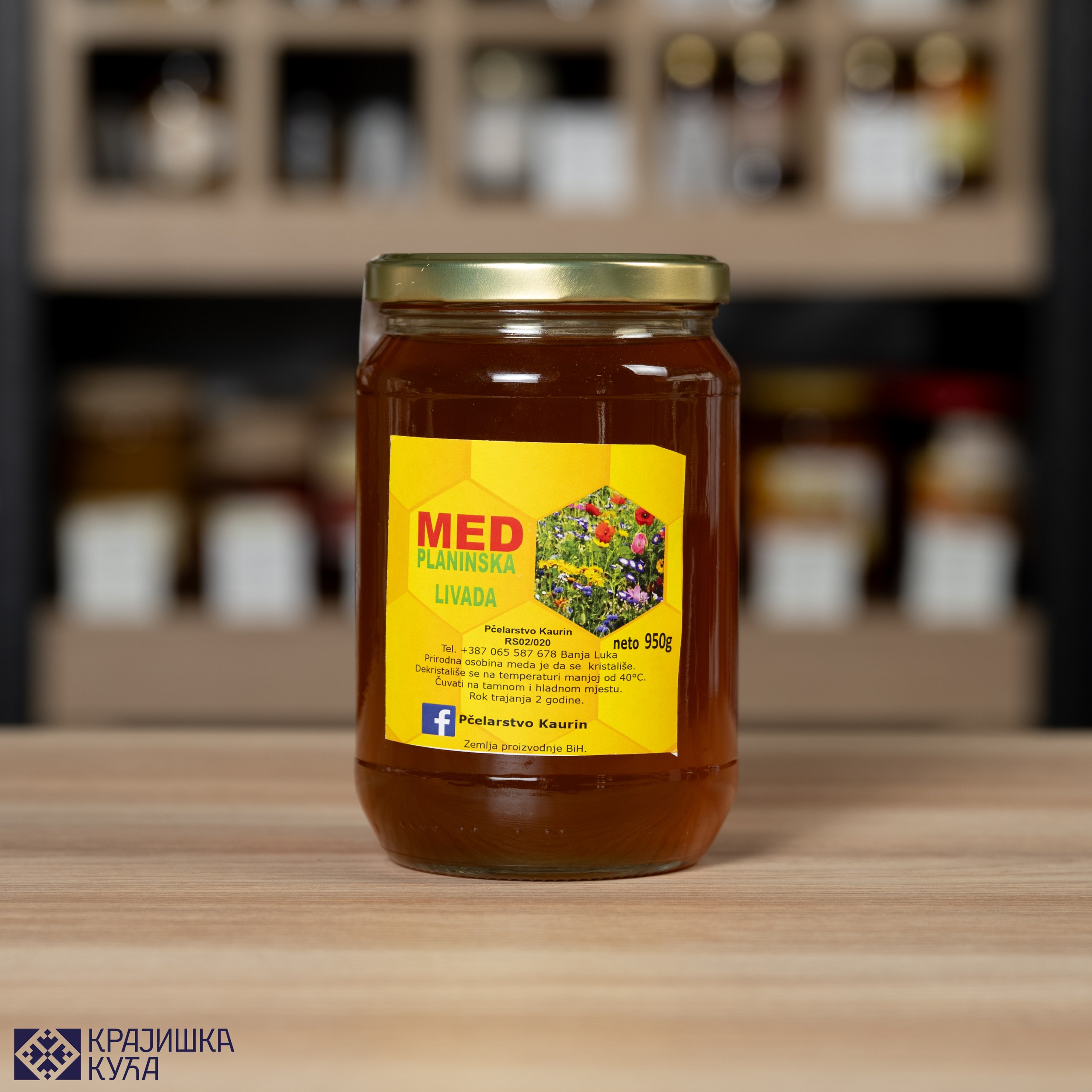 Livadski med 1kg PPG Miljana Kaurin