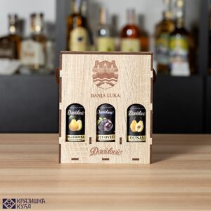 Rakija 3x0,1l poklon paket Davidović