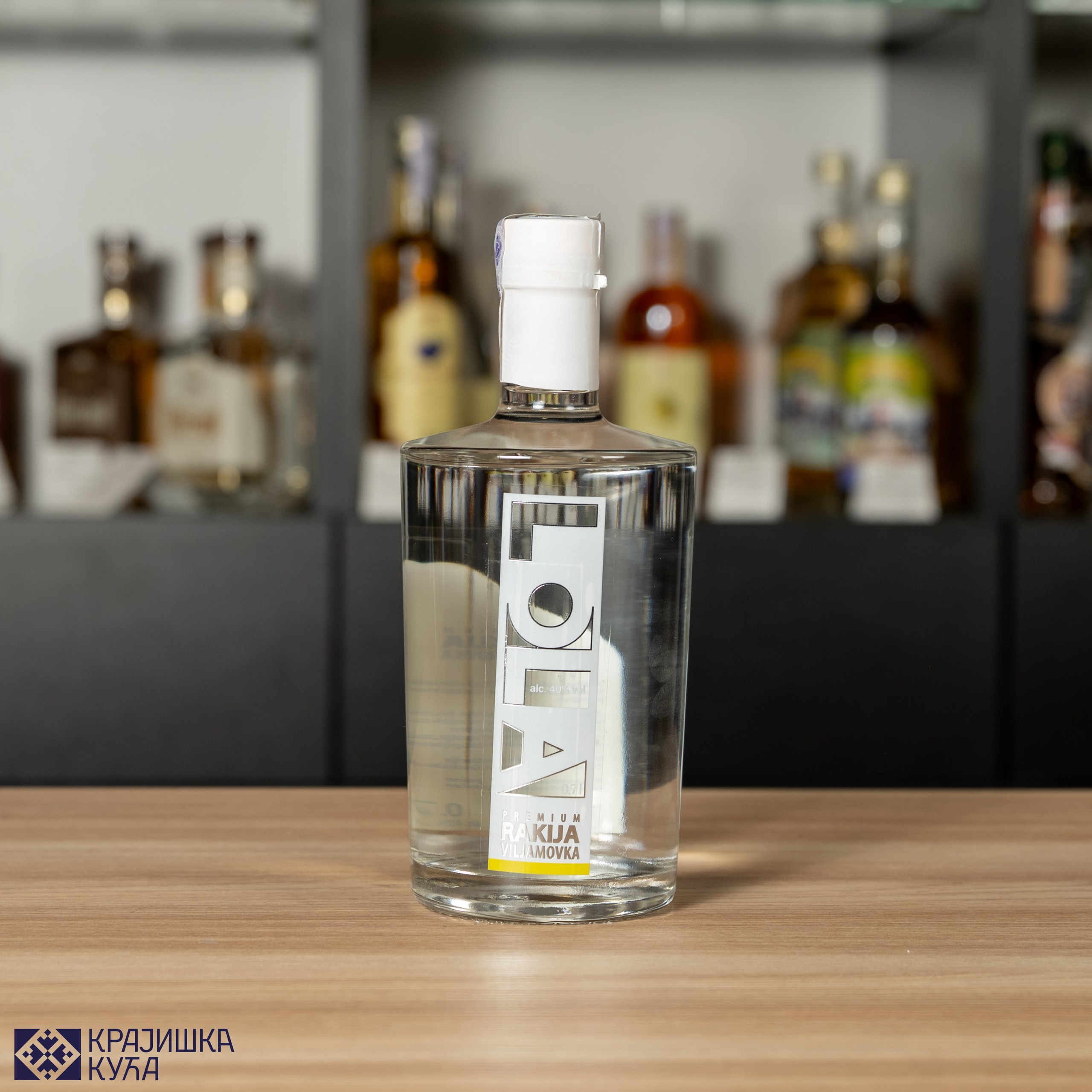 Rakija lola viljamovka 0,7l Destilerija Topolović