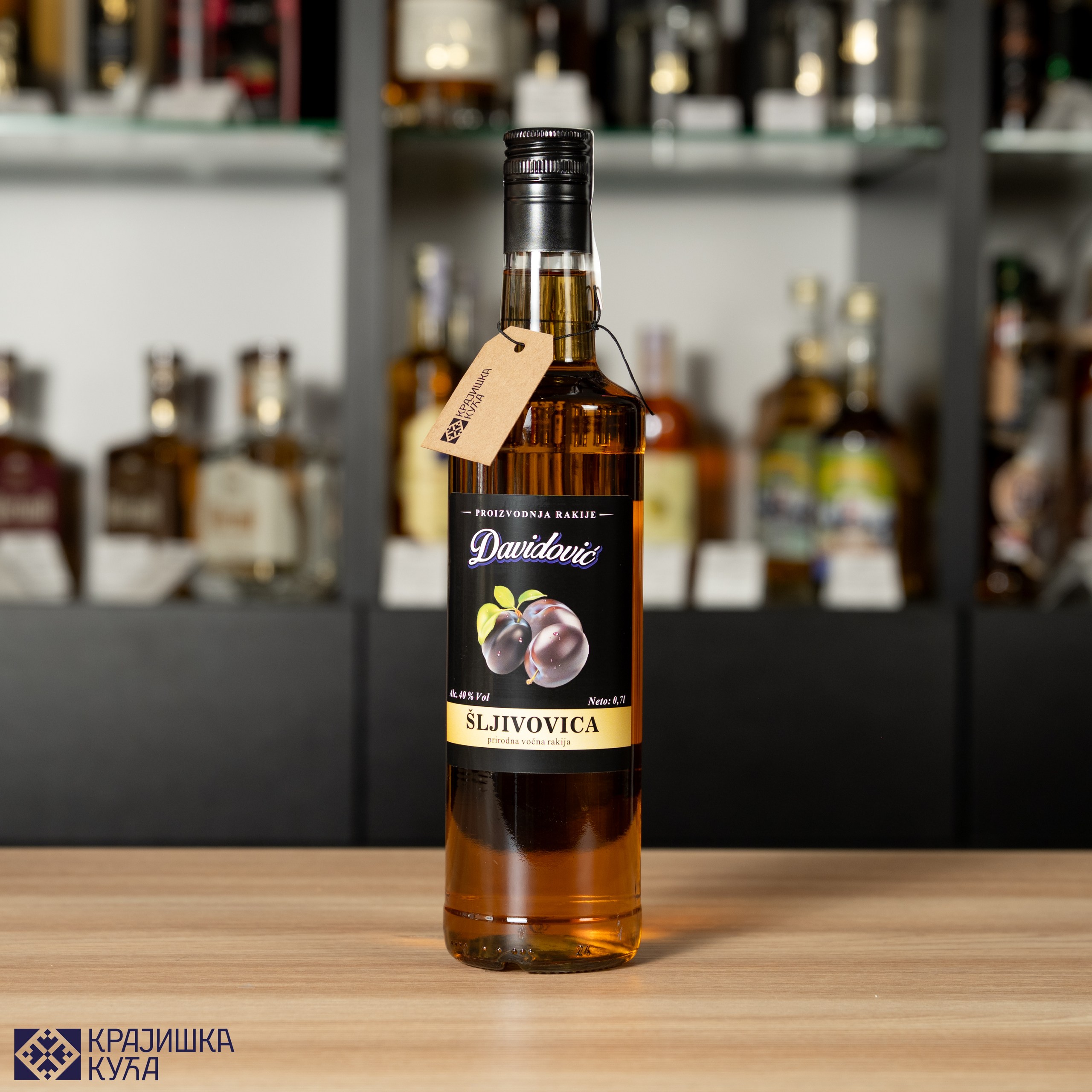 Rakija šljiva 0,7l Davidović